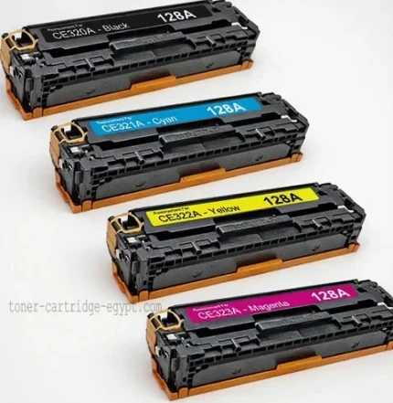 حبر ليزر ألوان HP 128A – اطبع بجودة احترافية ووضوح فائق