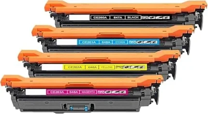 حبر طابعه hp cp4525 الوان - hp 647a toner